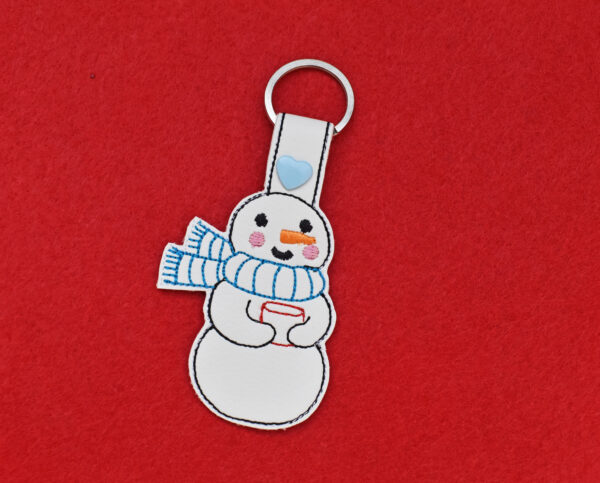 Snowman Snap Tab 4x4,5x7