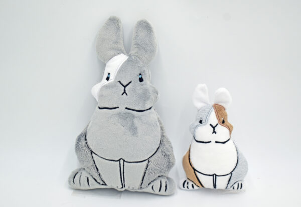 Easter Bunny Stuffie ITH 08