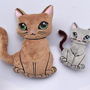 Cat Stuffie ITH Embroidery 5