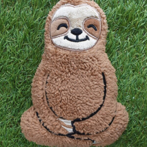 Sloth Stuffie ITH Embroidery