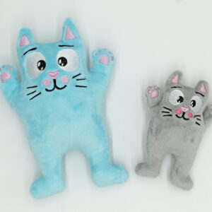 Crazy cat Kitty Stuffie ITH