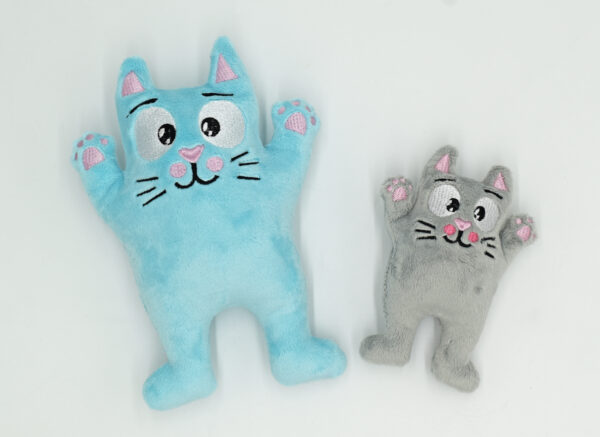 Crazy cat Kitty Stuffie ITH