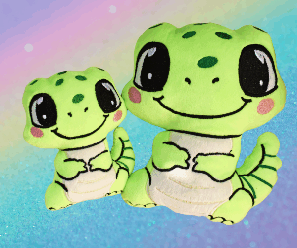 lizard Stuffie ITH