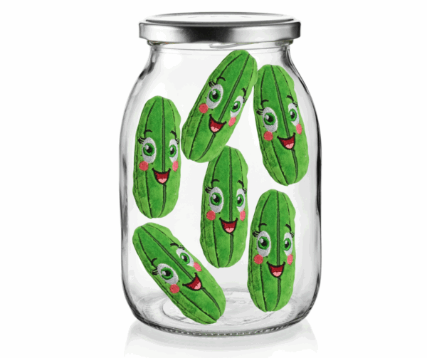 pickle vegetable Stuffie ITH  4x4