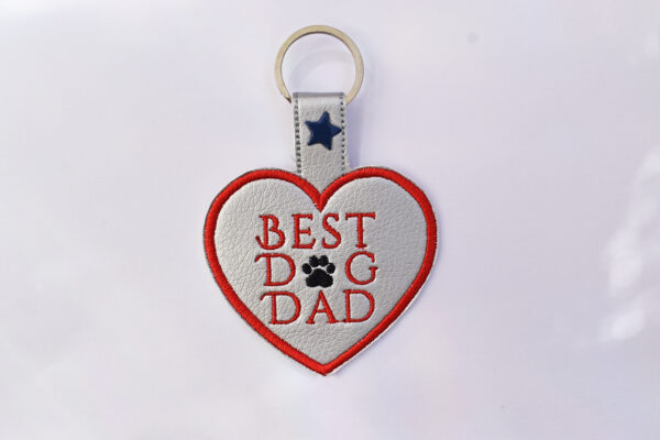 Best Dog Dad  Key Chain