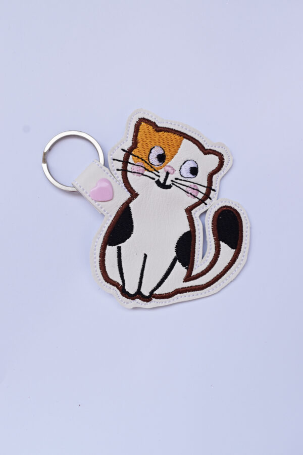Calico Cat Kitty Snap Tab