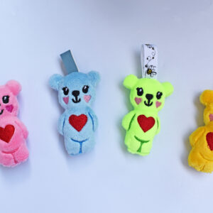 Little teddy bear keychain ITH 4x4