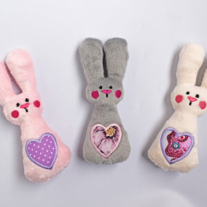 Easter Bunny Stuffie ITH 15