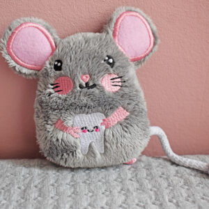 mouse  with tooth Stuffie ITH
