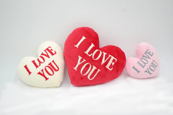 I love you Heart Stuffie ITH