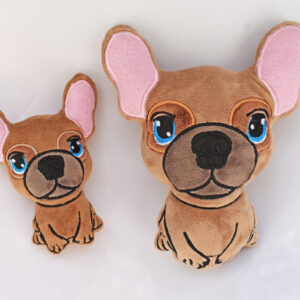 french bulldog dog Stuffie ITH 2