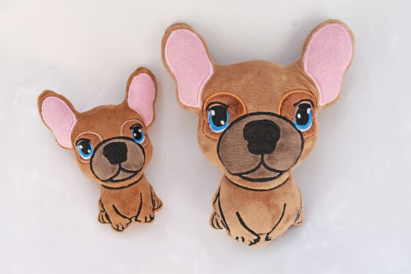 french bulldog dog Stuffie ITH 2