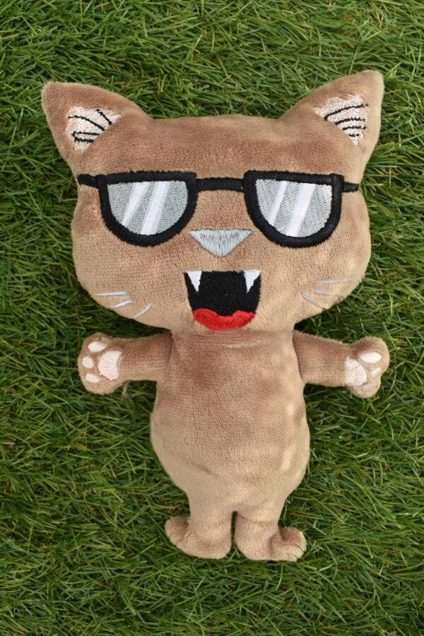Crazy cat  Stuffie ITH 3