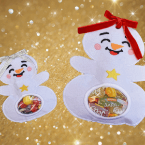 Snowman Treat Bag