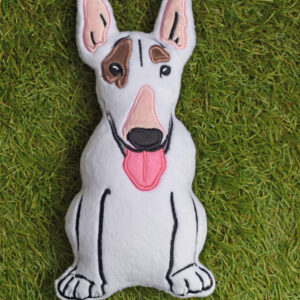 Bull Terrier breed dog Stuffie ITH