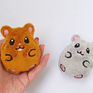 Little Hamster Stuffie ITH  4x4
