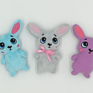 Easter Bunny Stuffie ITH 7