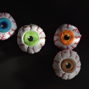 Eyeball Stuffie Halloween ITH  4x4