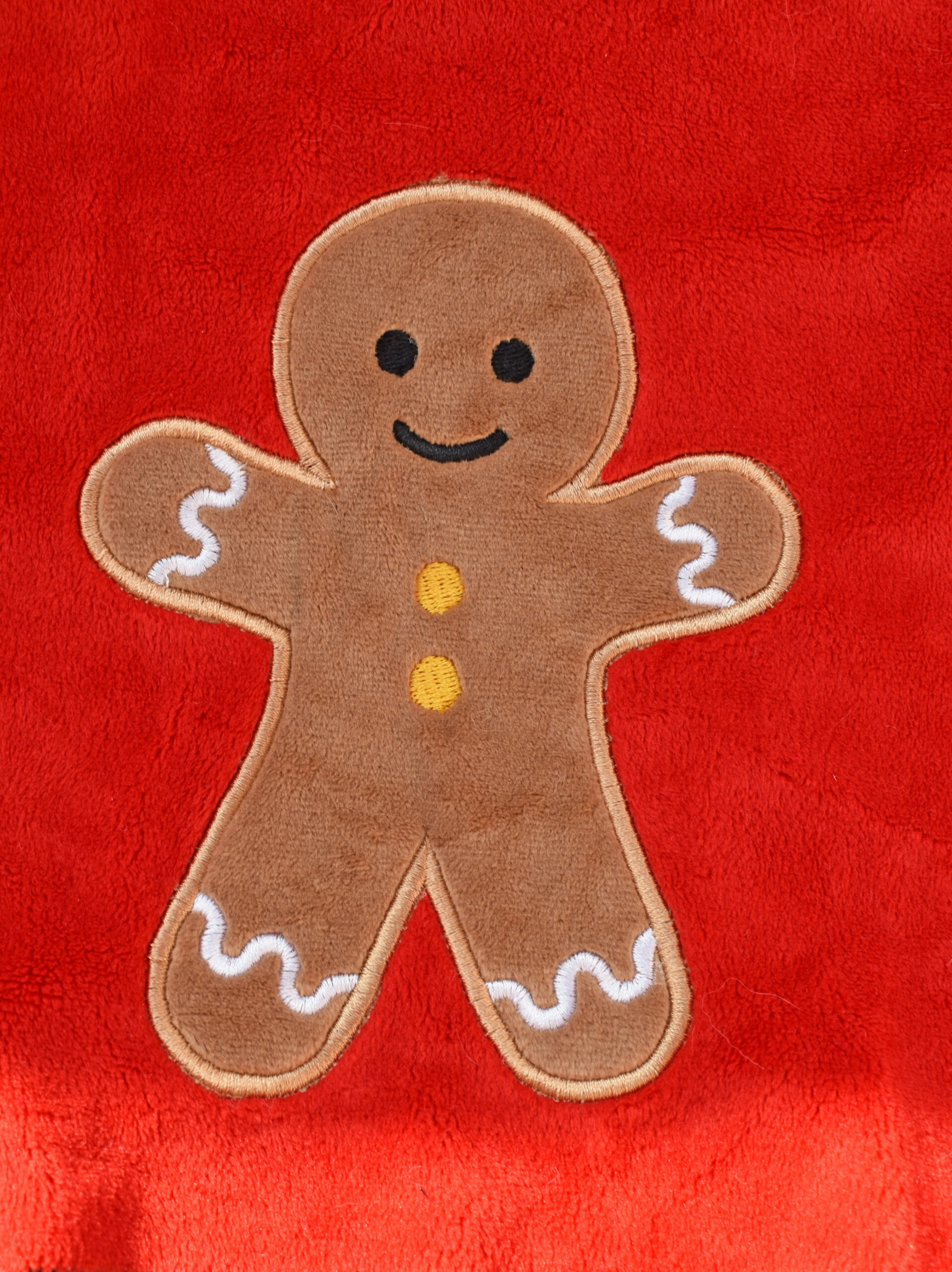 Gingerbread Man Applique