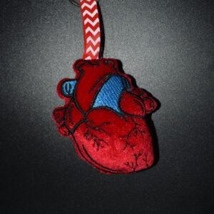 Heart Muscle Stuffie ITH 4x4