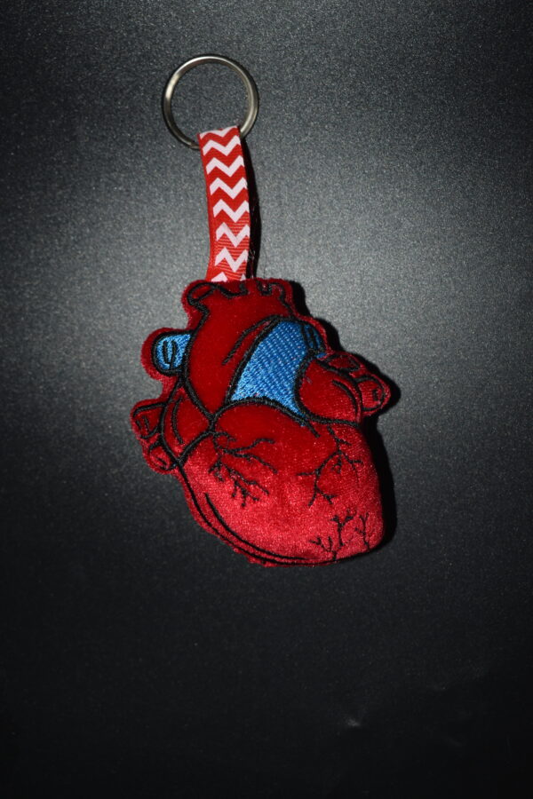 Heart Muscle Stuffie ITH 4x4