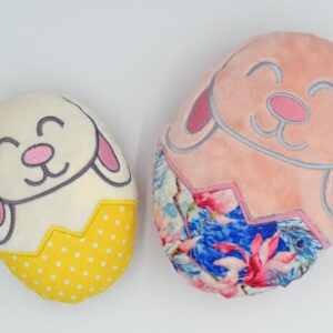 Egg Bunny Stuffie ITH