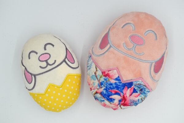 Egg Bunny Stuffie ITH