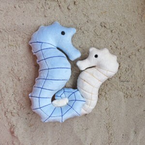 Seahorse Stuffie ITH