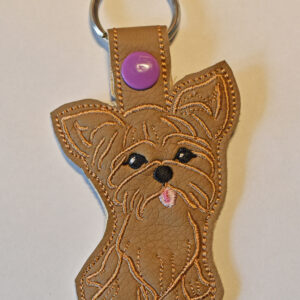 Yorkie Yorkshire terrier Snap Tab 4x4