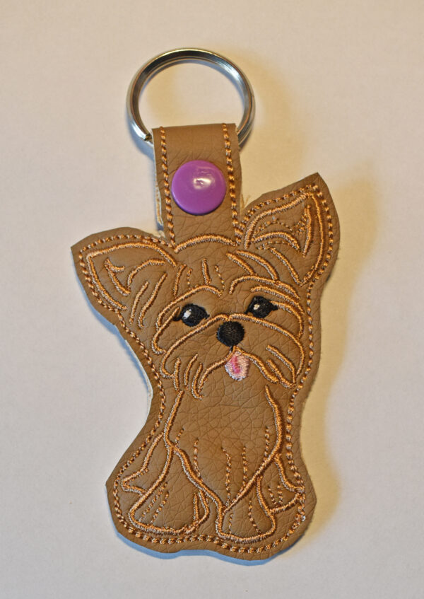 Yorkie Yorkshire terrier Snap Tab 4x4