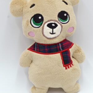 Teddy Bear in scurf Stuffie ITH