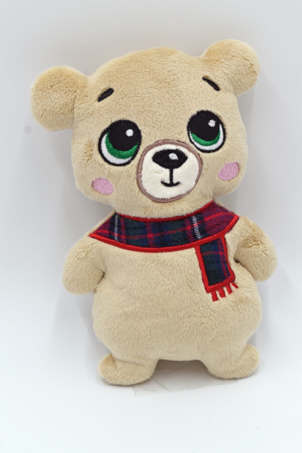 Teddy Bear in scurf Stuffie ITH