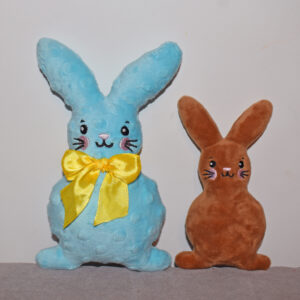 Easter Bunny Stuffie ITH 3