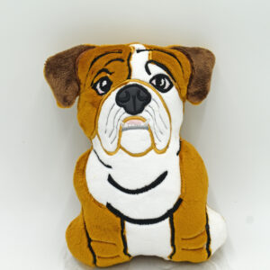 English Bulldog dog Stuffie ITH