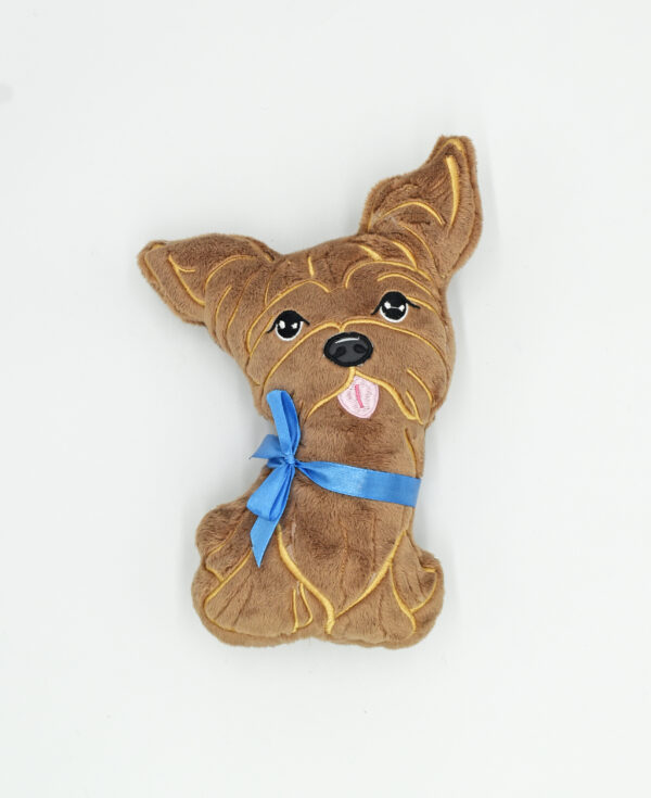 Yorkie Yorkshire terrier dog Stuffie ITH BOY
