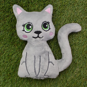 Cat Stuffie ITH Embroidery 4