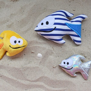 fish Stuffie ITH Embroidery