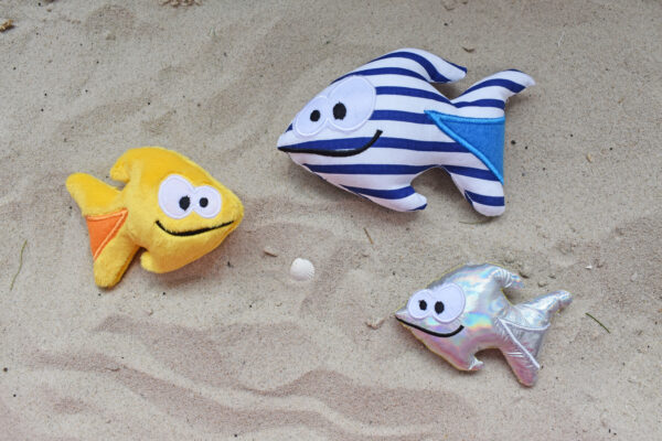 fish Stuffie ITH Embroidery