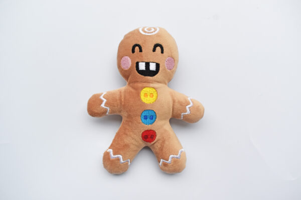 Gingerbread man with buttons