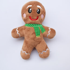 Gingerbread man in scarf ITH