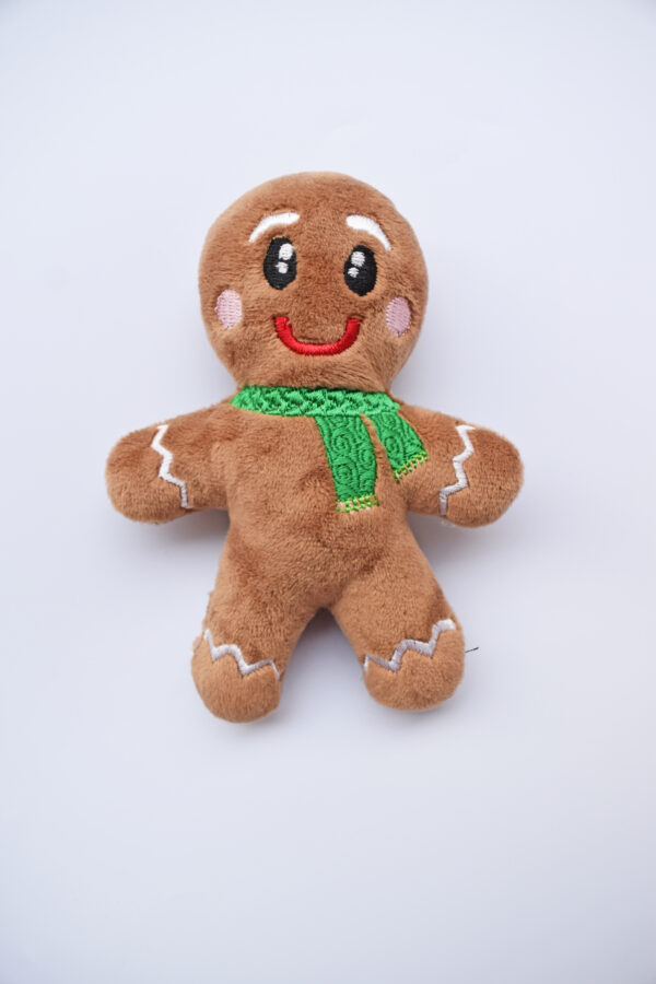 Gingerbread man in scarf ITH