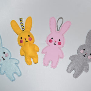 ITH  easter Bunny pattern Machine embroidery design