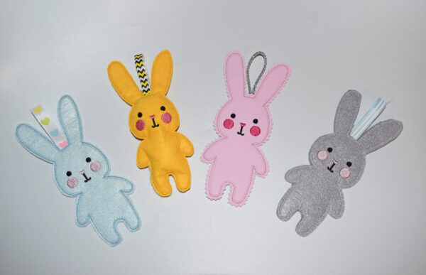 ITH  easter Bunny pattern Machine embroidery design