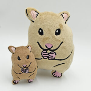 Hamster Stuffie ITH Embroidery