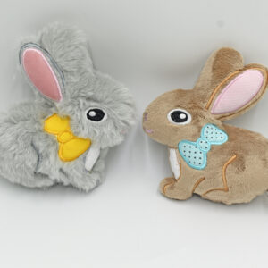Easter Bunny Stuffie ITH 7