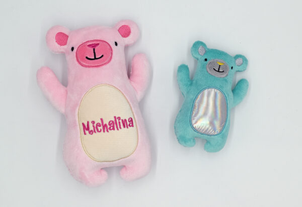 Happy Bear Stuffie ITH Embroidery