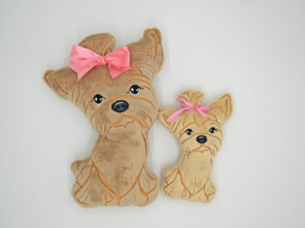 Yorkie Yorkshire Girl terrier dog Stuffie ITH
