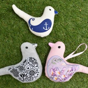 Bird Stuffie ITH 2 types of wing