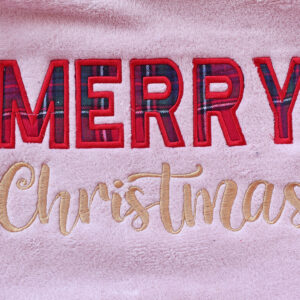 Merry Christmas Applique